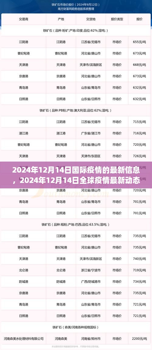 全球疫情最新动态与信息综述，2024年12月14日国际疫情最新信息