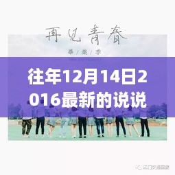 历年十二月十四日小红书最新说说回顾，重温爱的故事，唤起旧时光的情感回响