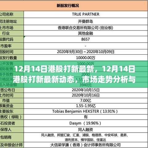 12月14日港股打新动态及市场走势分析与策略调整