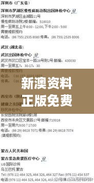 新澳资料正版免费资料：新澳教育正版资料对学习效果的影响