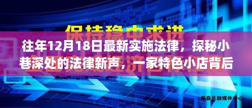 探秘小巷特色小店背后的故事，最新法律风采与实施法律解读