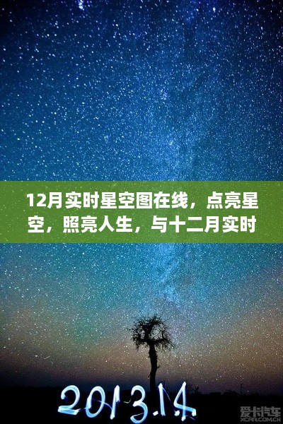 追逐梦想的星辰，12月实时星空图点亮人生