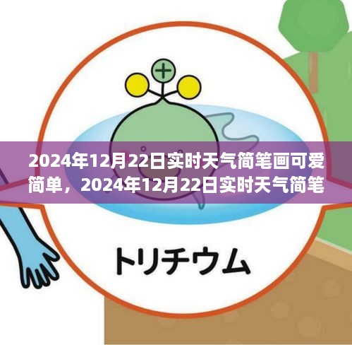 2024年12月22日实时天气简笔画，轻松掌握可爱简约画风