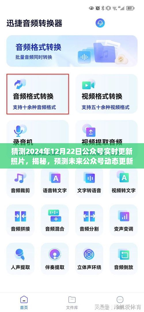 揭秘预测，公众号动态更新背后的故事——探寻未来照片更新之旅（以2024年12月22日为例）