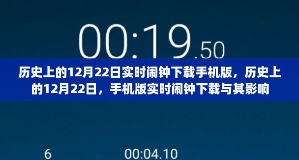 历史上的12月22日实时闹钟下载及其影响分析