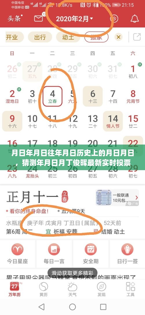 月日历史揭秘与丁俊晖最新实时投票动态