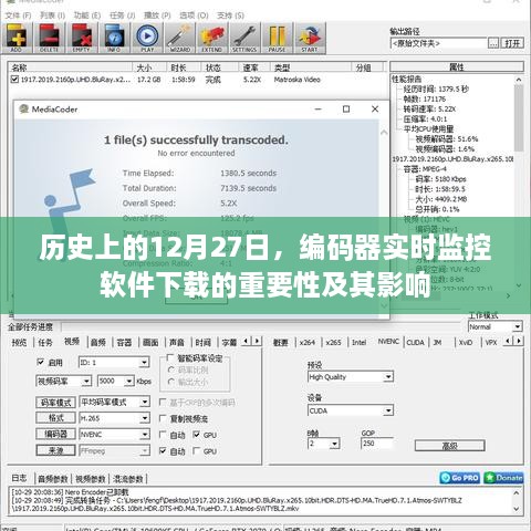 编码器实时监控软件下载的重要性及历史影响分析