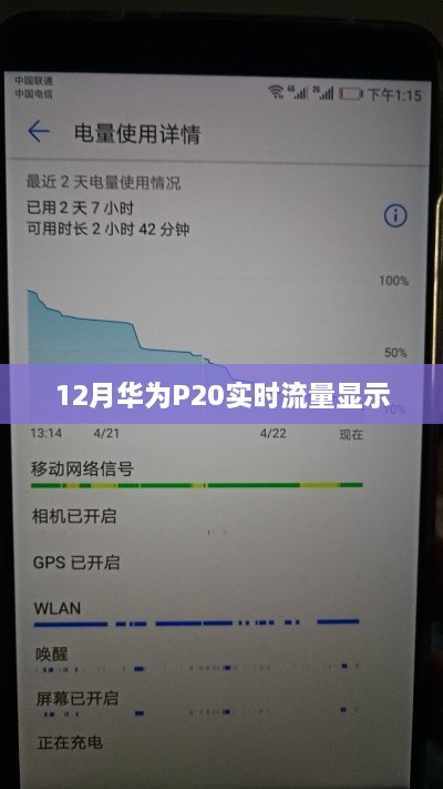 华为P20实时流量监控功能介绍