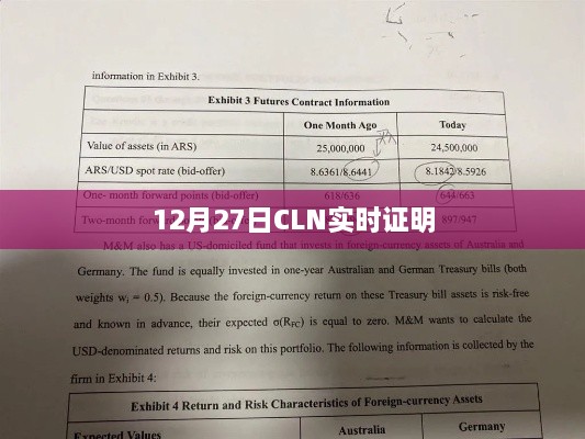 CLN实时证明最新数据（12月27日）