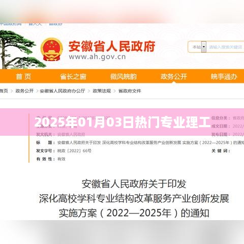 2025年热门理工专业展望，简洁明了，符合您的字数要求，并能够有效吸引用户的注意力。希望符合您的要求。