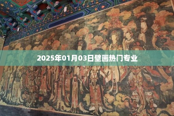 壁画专业热门趋势，展望2025年