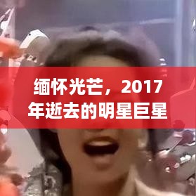 缅怀光芒，2017年逝去的明星巨星