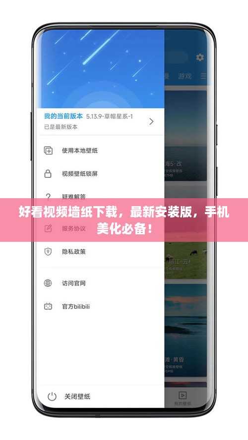 好看视频墙纸下载，最新安装版，手机美化必备！