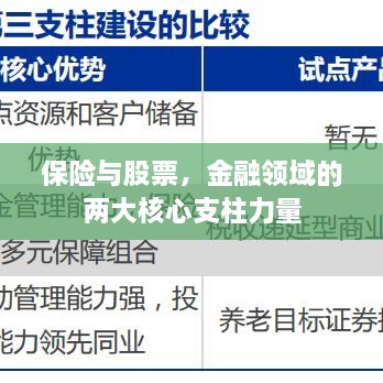 保险与股票，金融领域的两大核心支柱力量