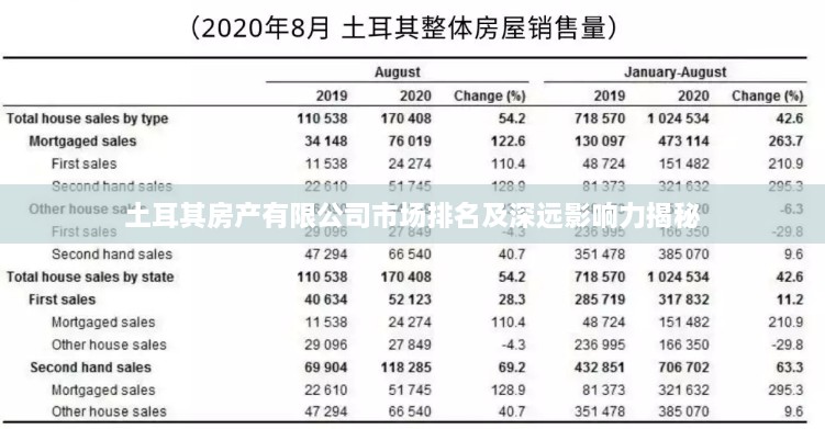 土耳其房产有限公司市场排名及深远影响力揭秘