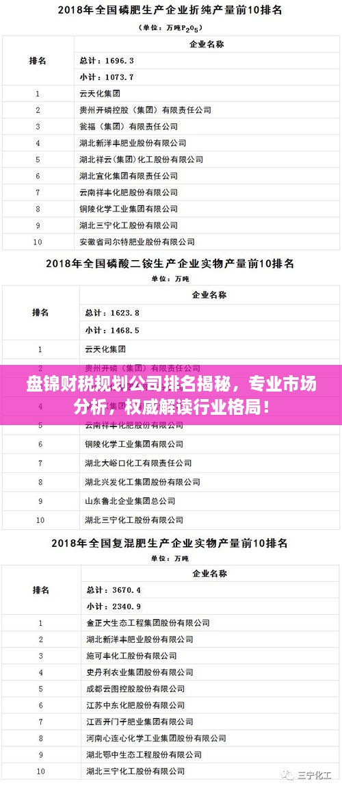 盘锦财税规划公司排名揭秘，专业市场分析，权威解读行业格局！