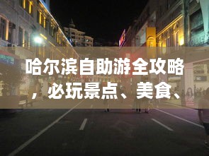 哈尔滨自助游全攻略，必玩景点、美食、交通一网打尽