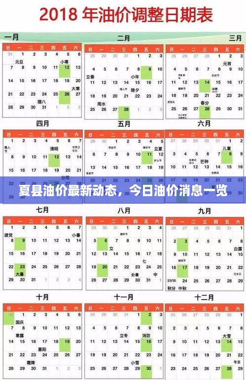 夏县油价最新动态，今日油价消息一览