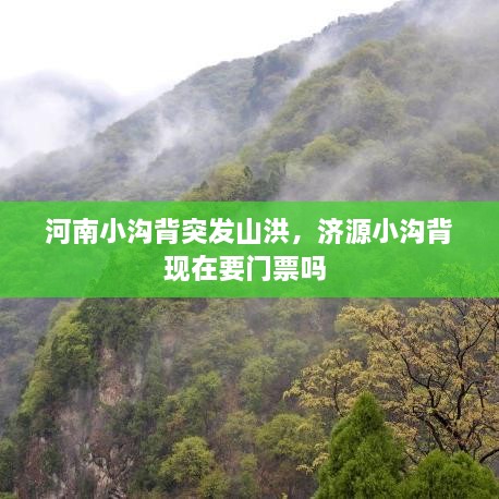 河南小沟背突发山洪，济源小沟背现在要门票吗 