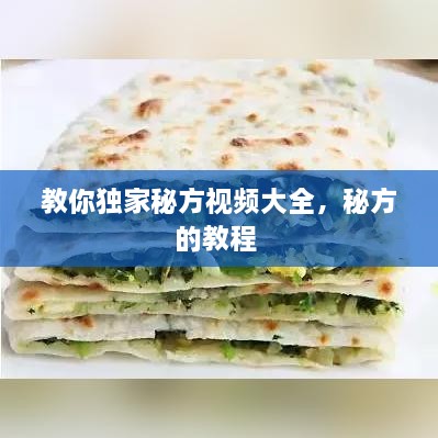 教你独家秘方视频大全，秘方的教程 